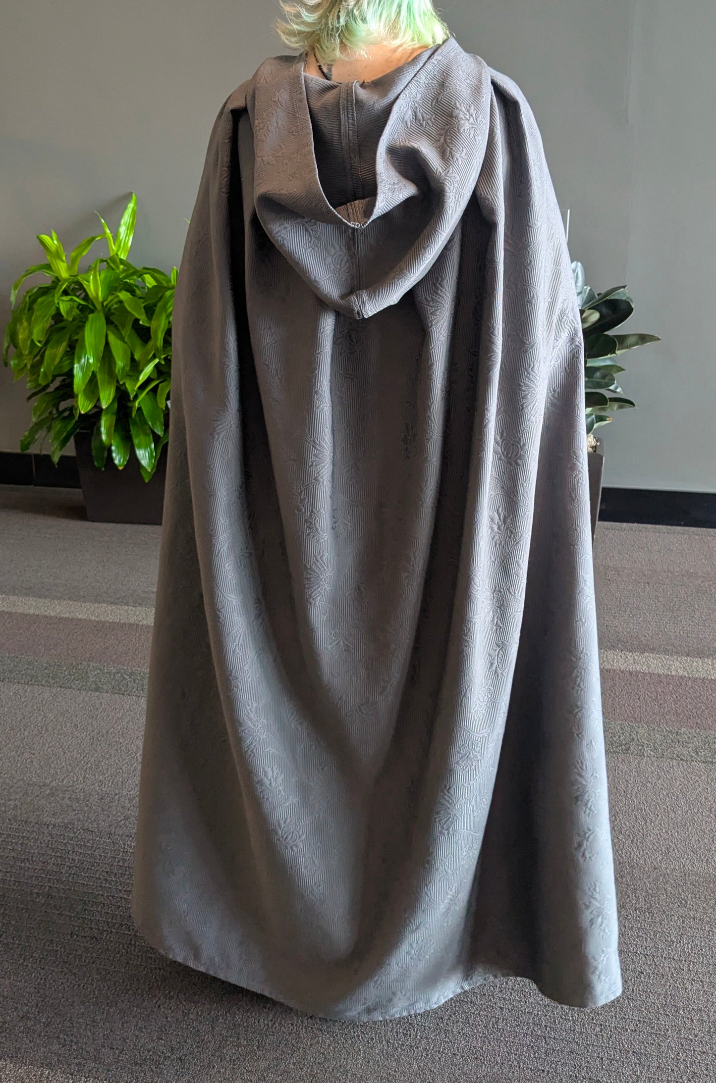 Smokey Floral Cloak