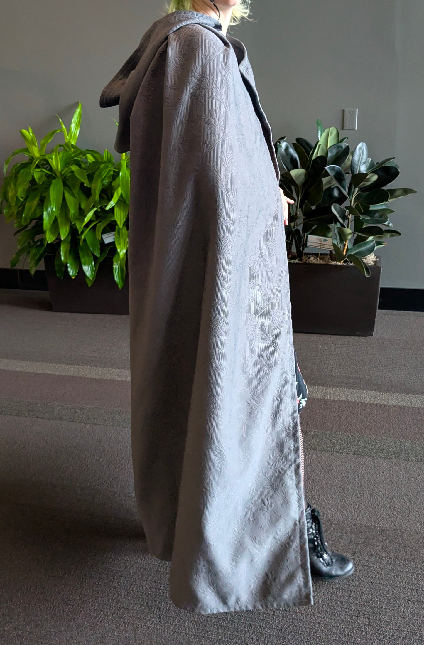 Smokey Floral Cloak