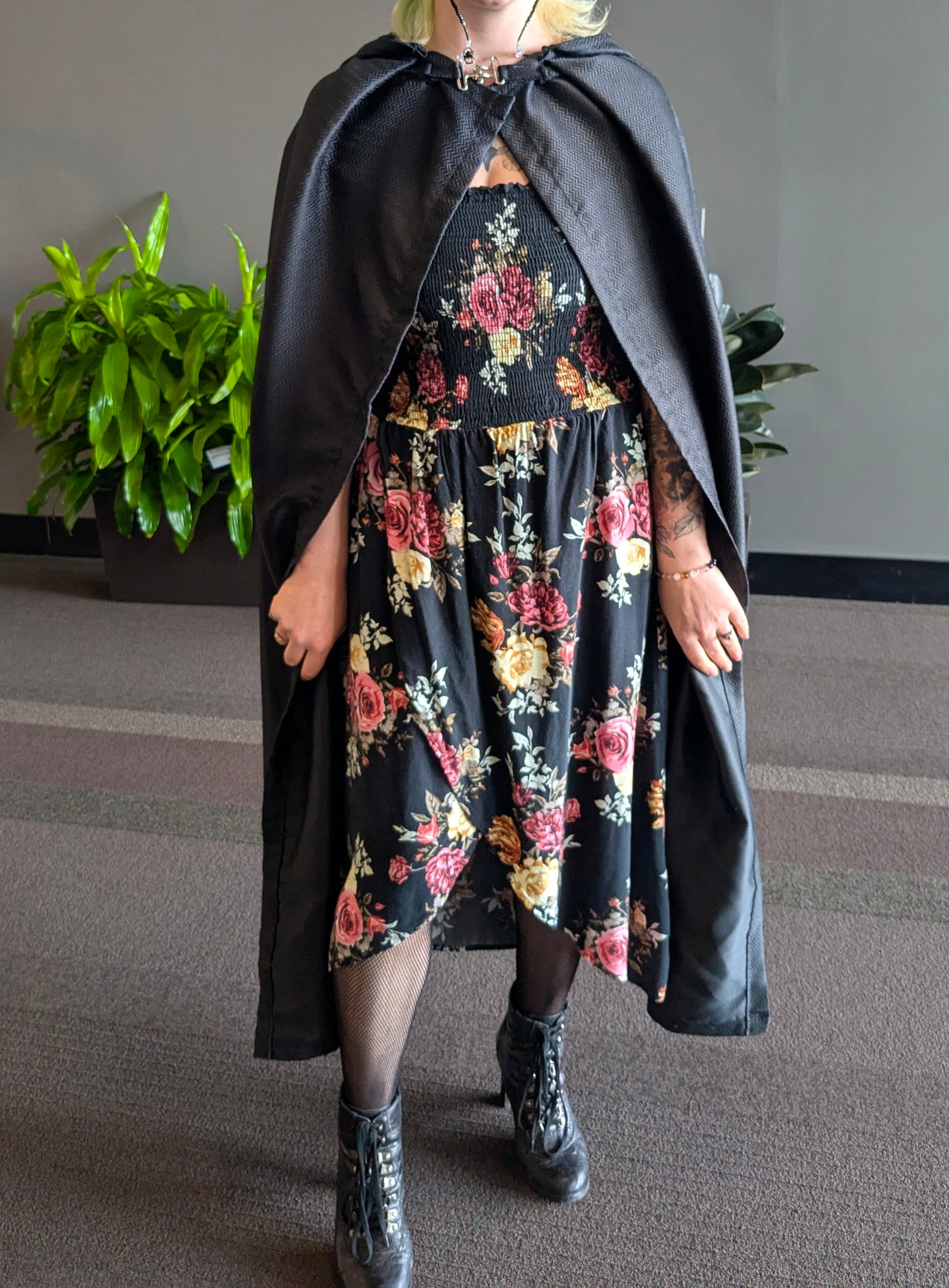 Obsidian Chevron Cloak