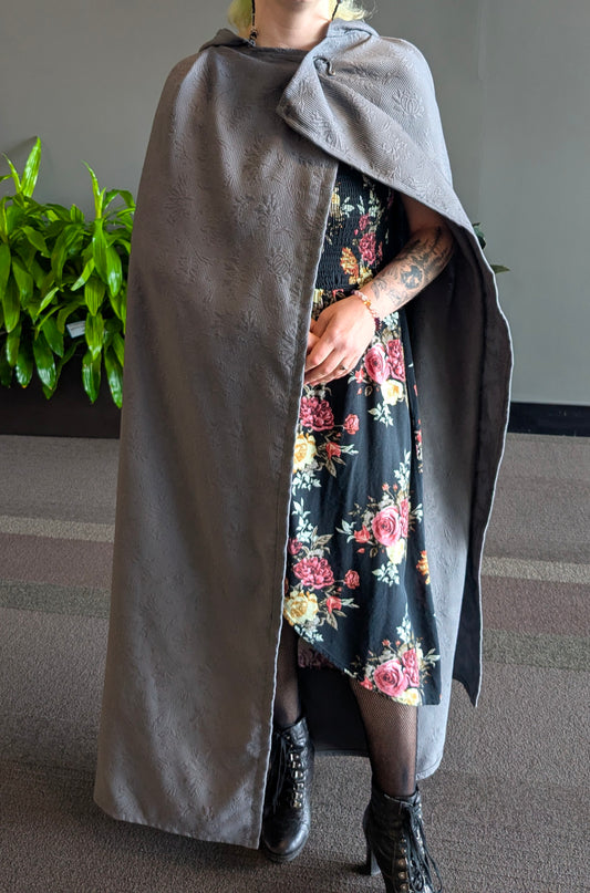 Smokey Floral Cloak